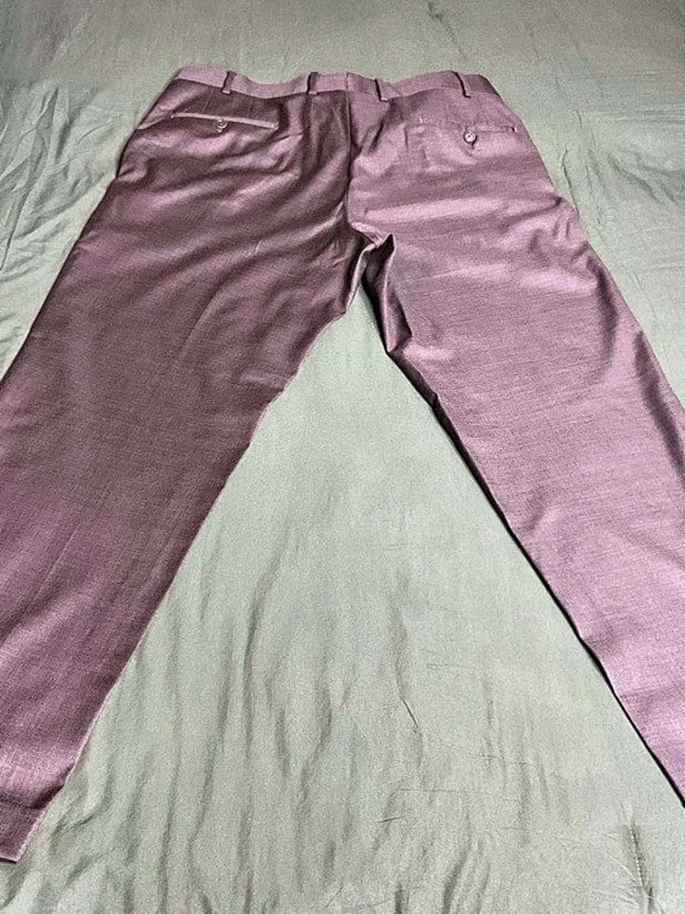 Peter Millar Four Seasons Super 130's Wool Dress Pants Brown Size 36 Like New